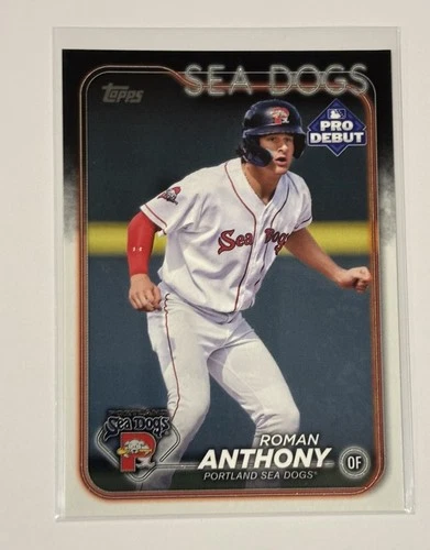 Roman Anthony 2024 Topps Pro Debut Card #PD-39 Red Sox