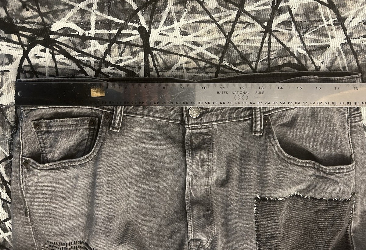 20枚 N Levi's Jeans With Sashiko Style Repairs 36 X 31 | eBay