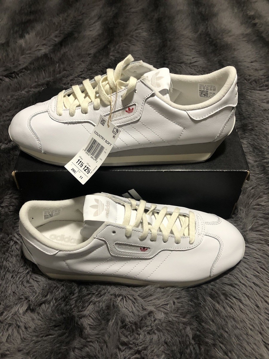 ADIDAS ORIGINALS COUNTRY SOFT RETRO LEATHER Shoes, Size 11.5 