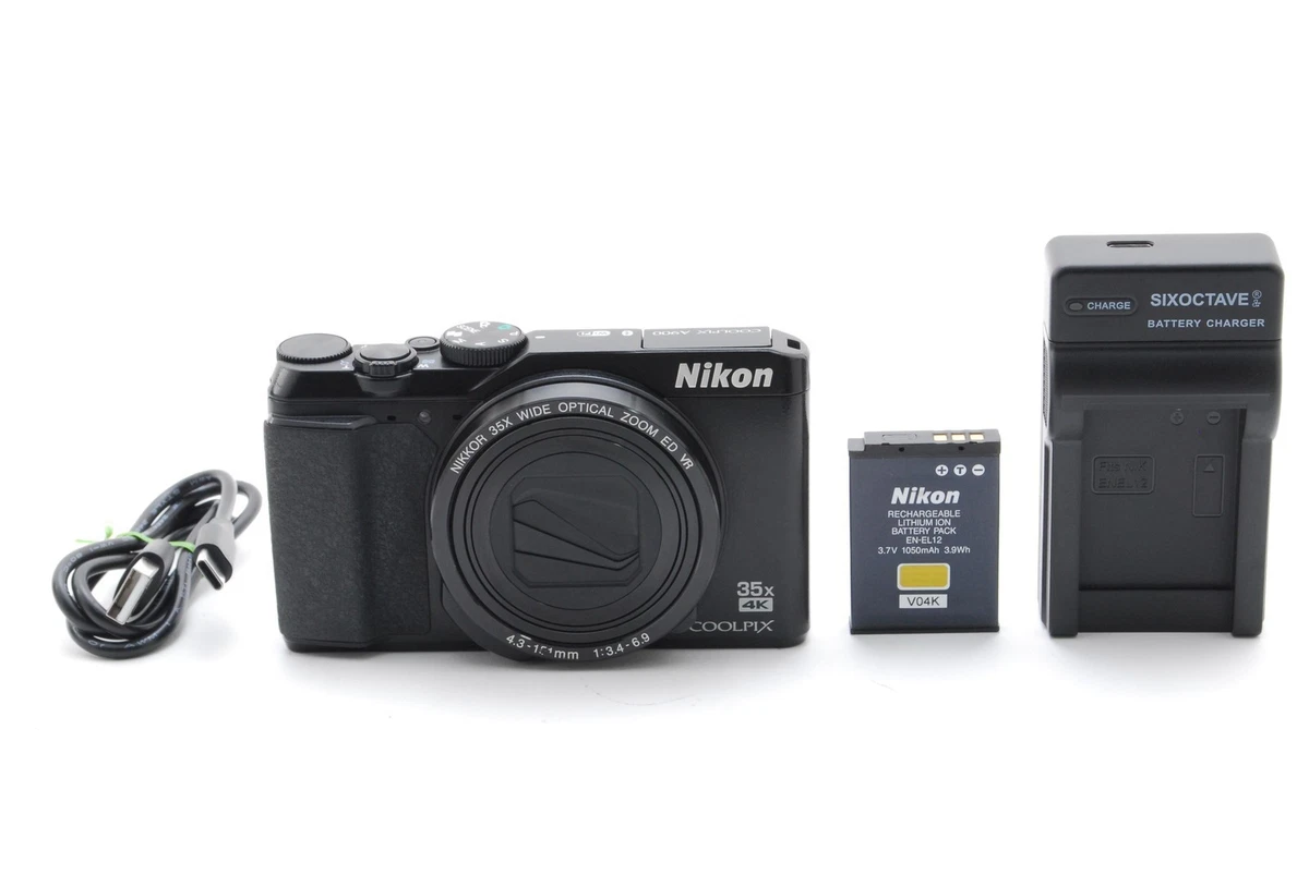 Nikon COOLPIX A900 美品 すぐ使えるセット バッテリー3個付き Nikon Coolpix A900 Digital Cameras for sale - eBay