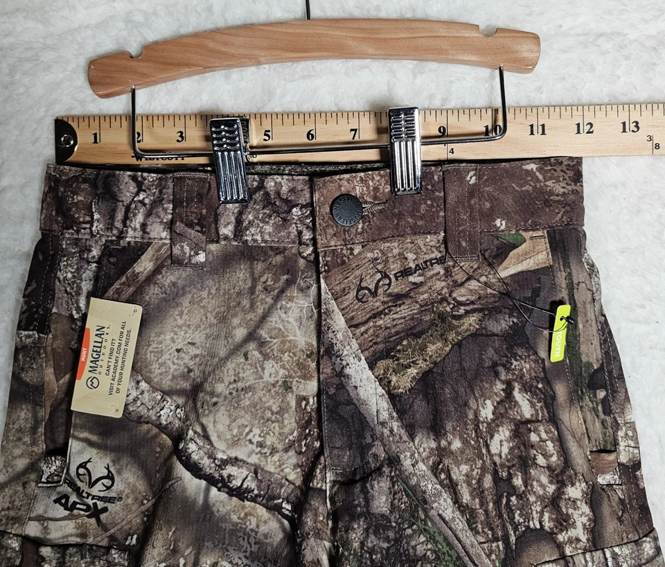 NEW Realtree APX Youth Camo Pants Size S Zip Off Convertible, Magellan - Image 3 of 4