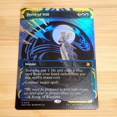 Force of Will, Foil, Mystical Archive, Secrets of Strixhaven, Magic MTG NM