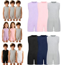 3pcs Boys Girls Jumpsuit Special Needs Adaptive Romper Casual Bodysuit Sleepwear