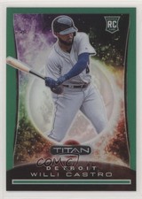 2020 Panini Chronicles Titan Green 44/50 Willi Castro #24 0m4q