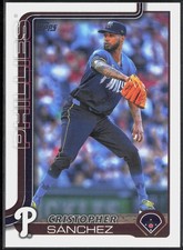 Cristopher Sánchez 2025 Topps Series 1 #109 Philadelphia Phillies