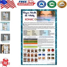 Dynamic 11x17 Laminated Poster for Ion Detox Foot Spa - Attract New Clients