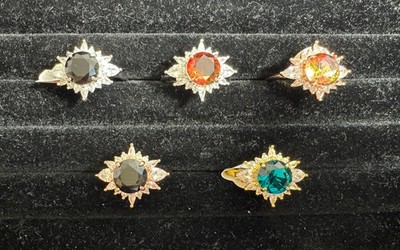 RBP2657 ''Rising Sun of Creation'' Ring Sizes 10