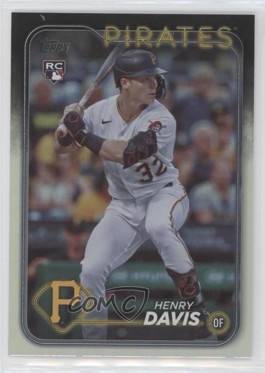 2024 Topps Series 1 Rainbow Foil Henry Davis #295 05mh