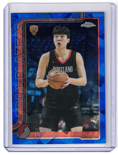 🔥2025-26 Topps Chrome Sapphire Yang Hansen RC #266🔥