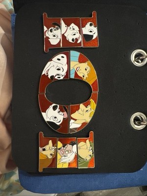NEW 101 Dalmatians 65th anniversary Puzzle Set Pins Completed Disney