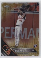 2016 Topps Chrome Update Gold Refractor 43/50 Joey Rickard #HMT6 14dj