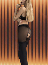 Fiore Twilight Ouvvert Strumpfhose Damen 40 D...