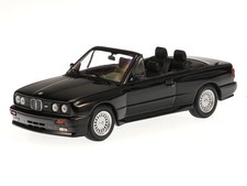 BMW e30 M3 convertible 1988 black diecast model car 943020334 Minichamps 1:43