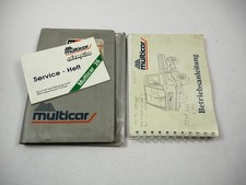 Multicar M26 + A/L/AL LD ALD - HALD Betriebsanleitung 1996 Bedienung & Wartung
