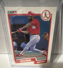 Fleer 1990 #260 Ozzie Smith St. Louis Cardinals Major League Baseball Card