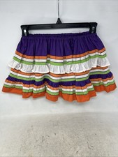 Native American Seminole Miccosukee Patchwork Colorful Girls Skirt 61 