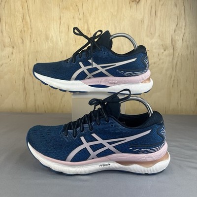 ASICS Gel Nimbus 24 Women s Size 10 Blue Running Shoes Sneakers 1012B201 Used