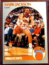 1990 NBA HOOPS Mark Jackson MENENDEZ BROTHERS In The Front Row #205 SP/ Card