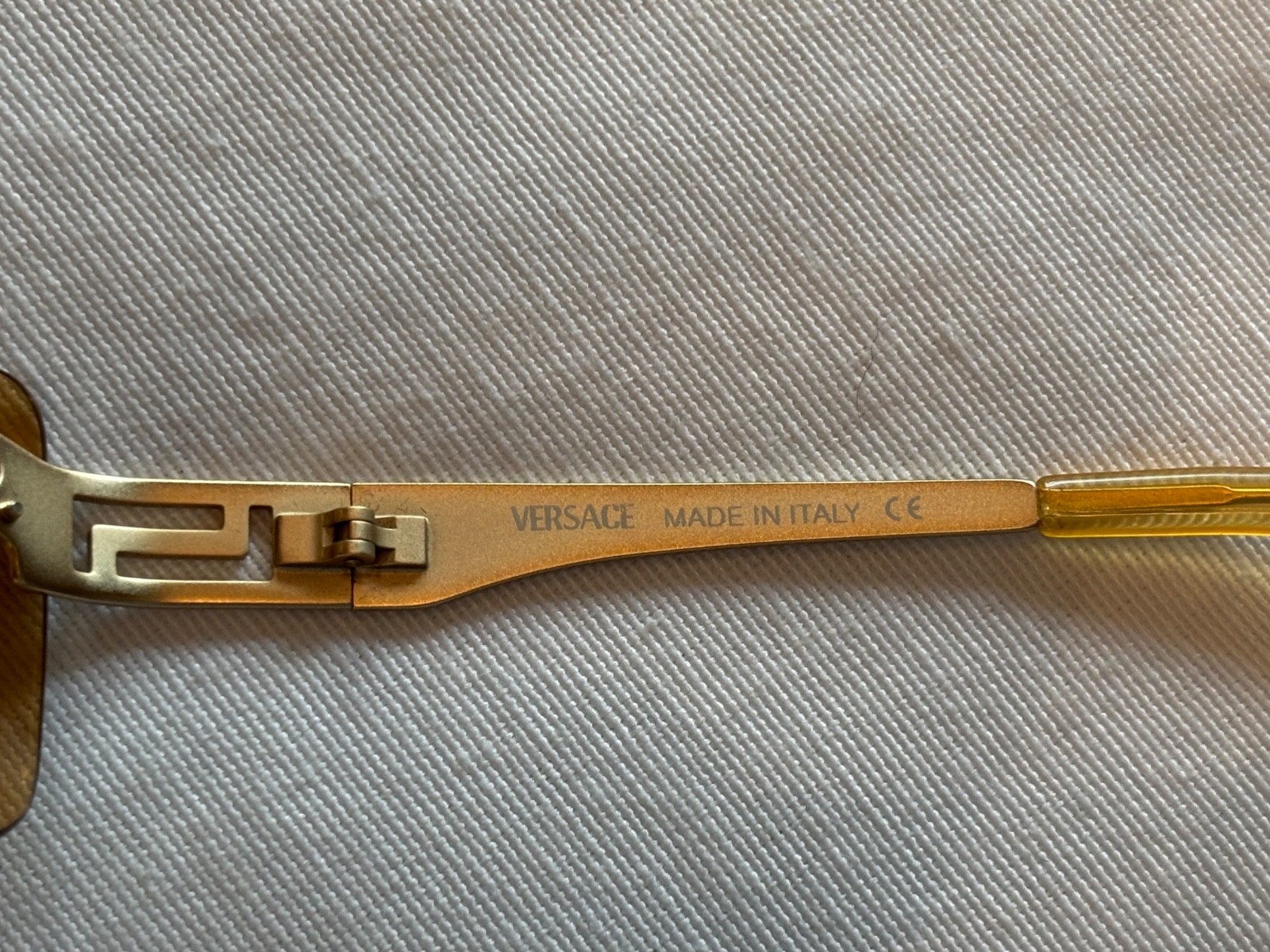 Versace vintage 2000s sunglasses with case thumbnail 7