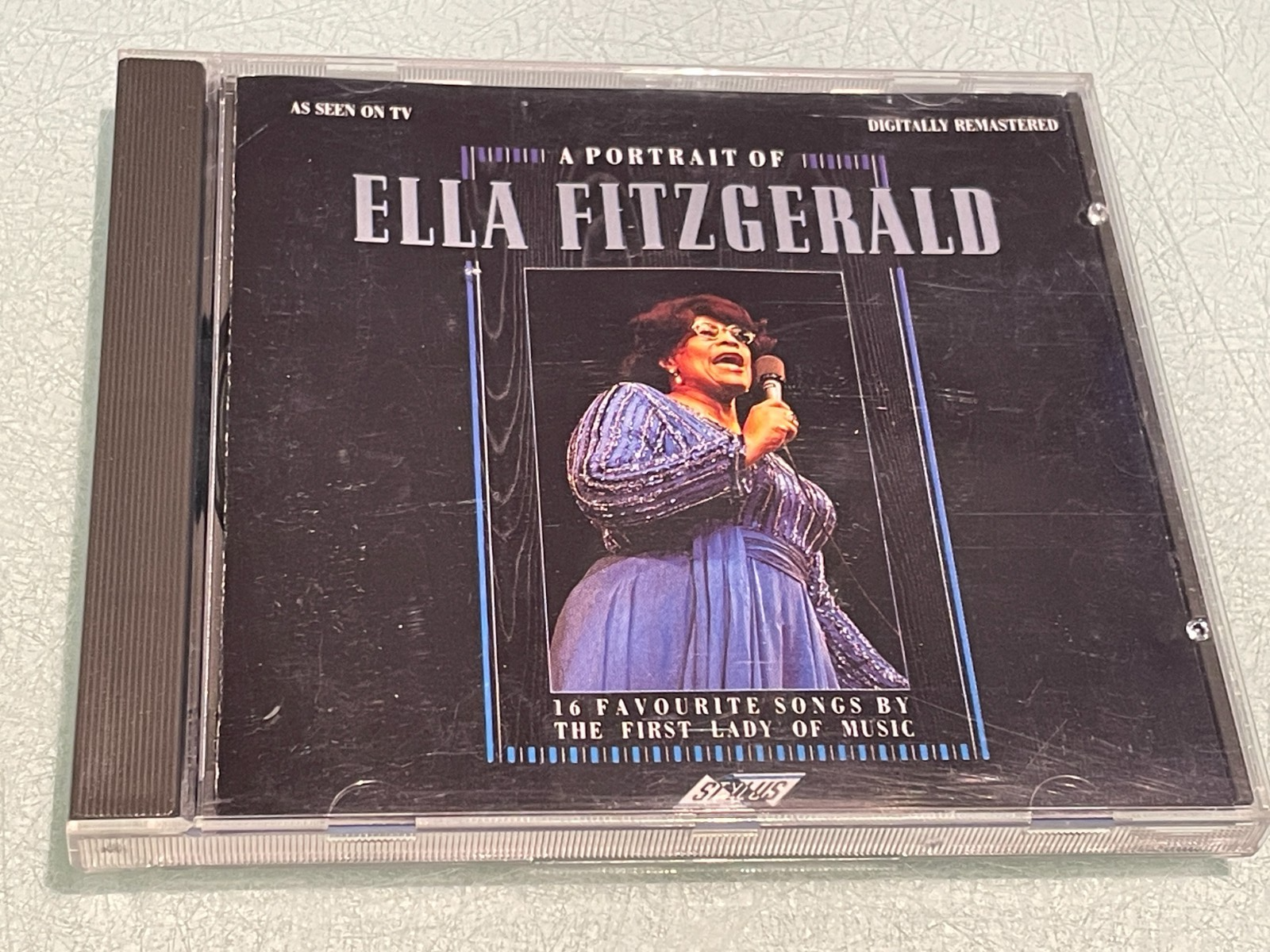 A Portrait of Ella Fitzgerald - CD Album - 1988 Stylus Music - 16 Greatest Hits