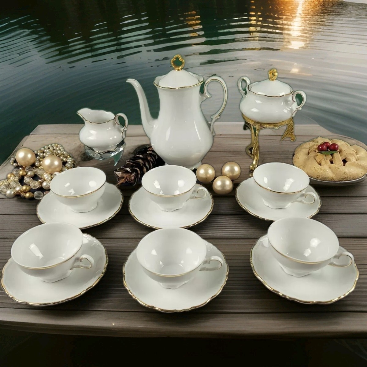 Bavaria Schirnding Qualitats Porcellan Western Germany Tea Set | eBay