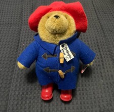 Vintage Paddington Bear By Augusta du Bay 2005 In Red Boots 11 Plush With Tags