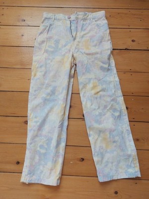 S/M Monki Batic Pastel Strand Sommer Jeans Ibiza Landhaus Shabby Vintage Retro