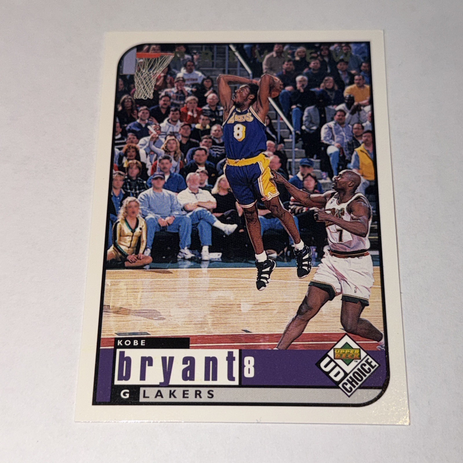1998-99 Upper Deck UD Choice Preview - Kobe Bryant #69 - c269