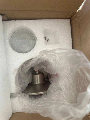 NEW Minka Lavery Beacon Avenue 6" Tall LED Bathroom Sconce with Seedy Glass Diff - Picture 5 of 5