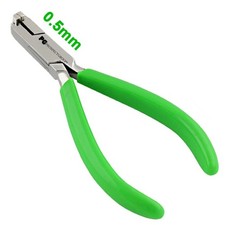 Alicate de paso verde 0,5 mm estilo ortodoncia herramienta de doblado de alambre acero inoxidable
