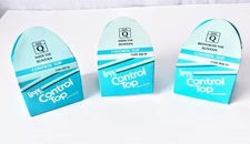 Vintage Leggs Nylon Panyhose Control Top Sheer Color Suntan Size Q- Lot of 3