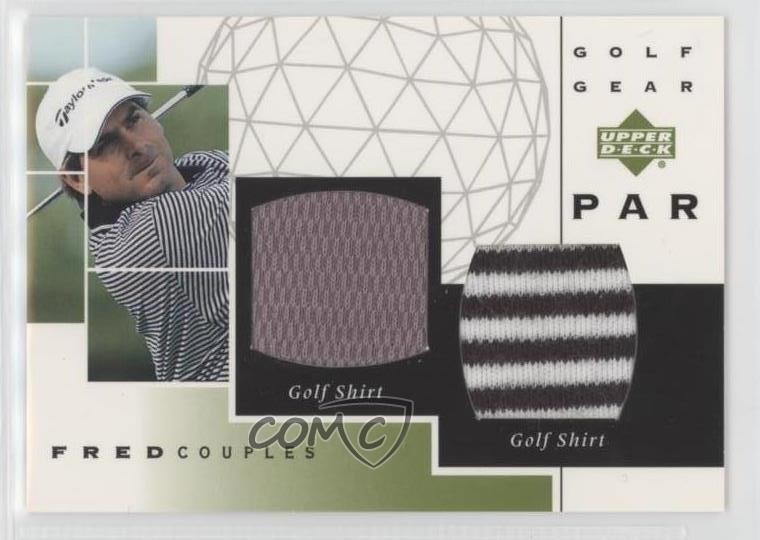 2003 Upper Deck Golf Gear Par Dual Materials Fred Couples #GP-FC 10pr
