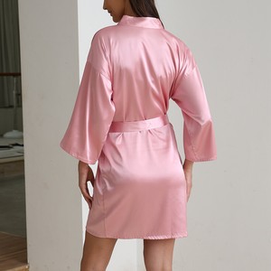 plain silk dressing gowns