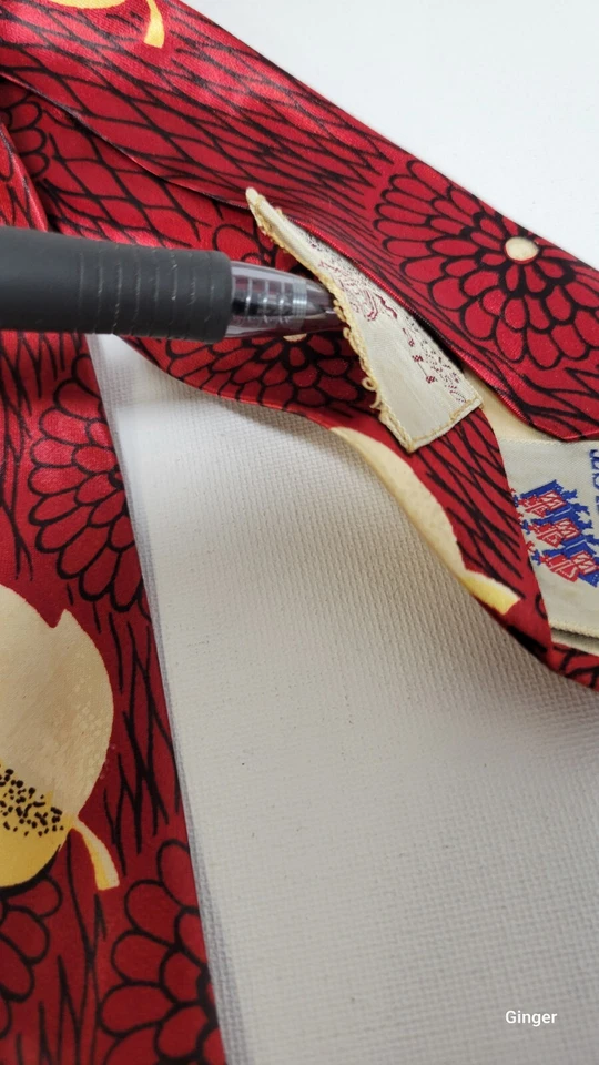 Wilcrest Wilson Brothers, ropa distintiva de Hewitt para hombre, corbata vintage de seda Foto 4 de 4