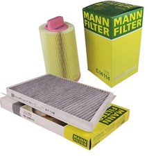 MANN-FILTER Jeu de filtres Filtre À Air D'habitacle pour Mercedes-Benz C-CLASS
