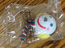 2 New Jack in the Box Antenna Ball Toppers - Winter and New Year 2000