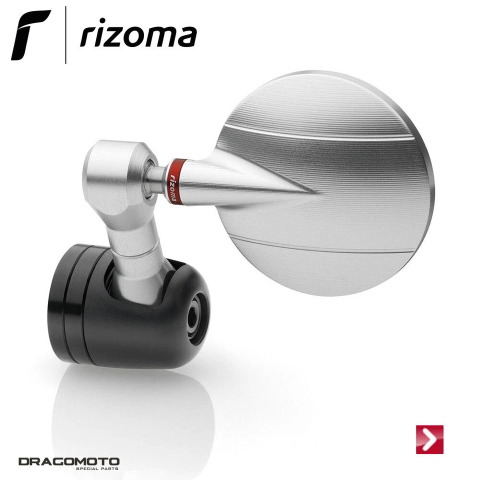 Espejo retrovisor DUCATI Monster S2R 1000 Spy-R RIZOMA BS185A LP200B plata Foto 3 de 4