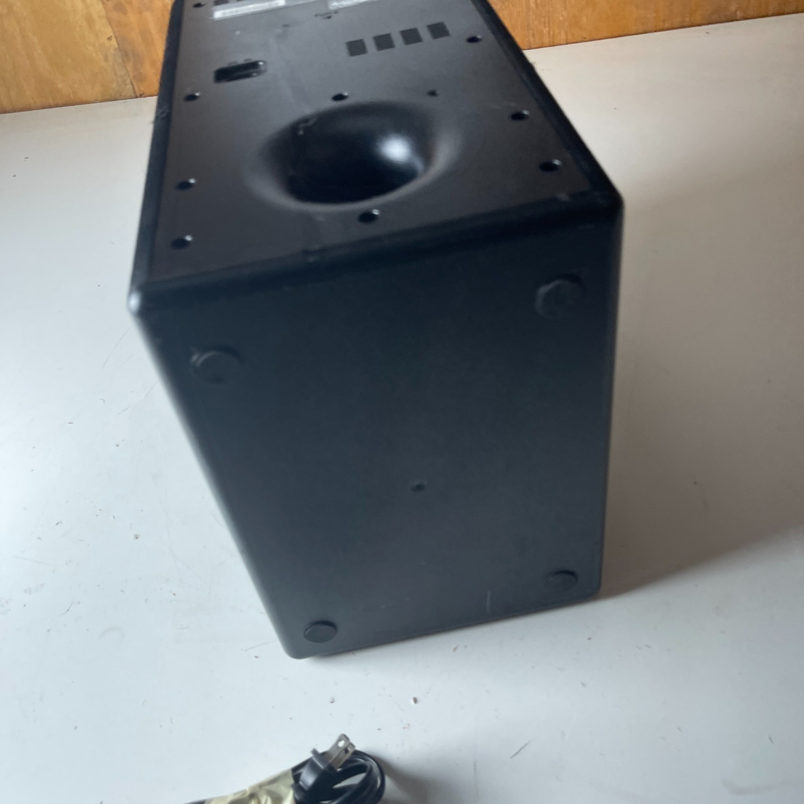 LG SPN8W Black Wireless 38W Dolby Digital 120V60Hz Active Subwoofer Only eBay