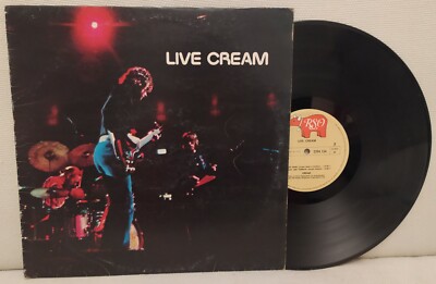 LP CREAM LIVE CREAM MADE IN ITALY 1970 