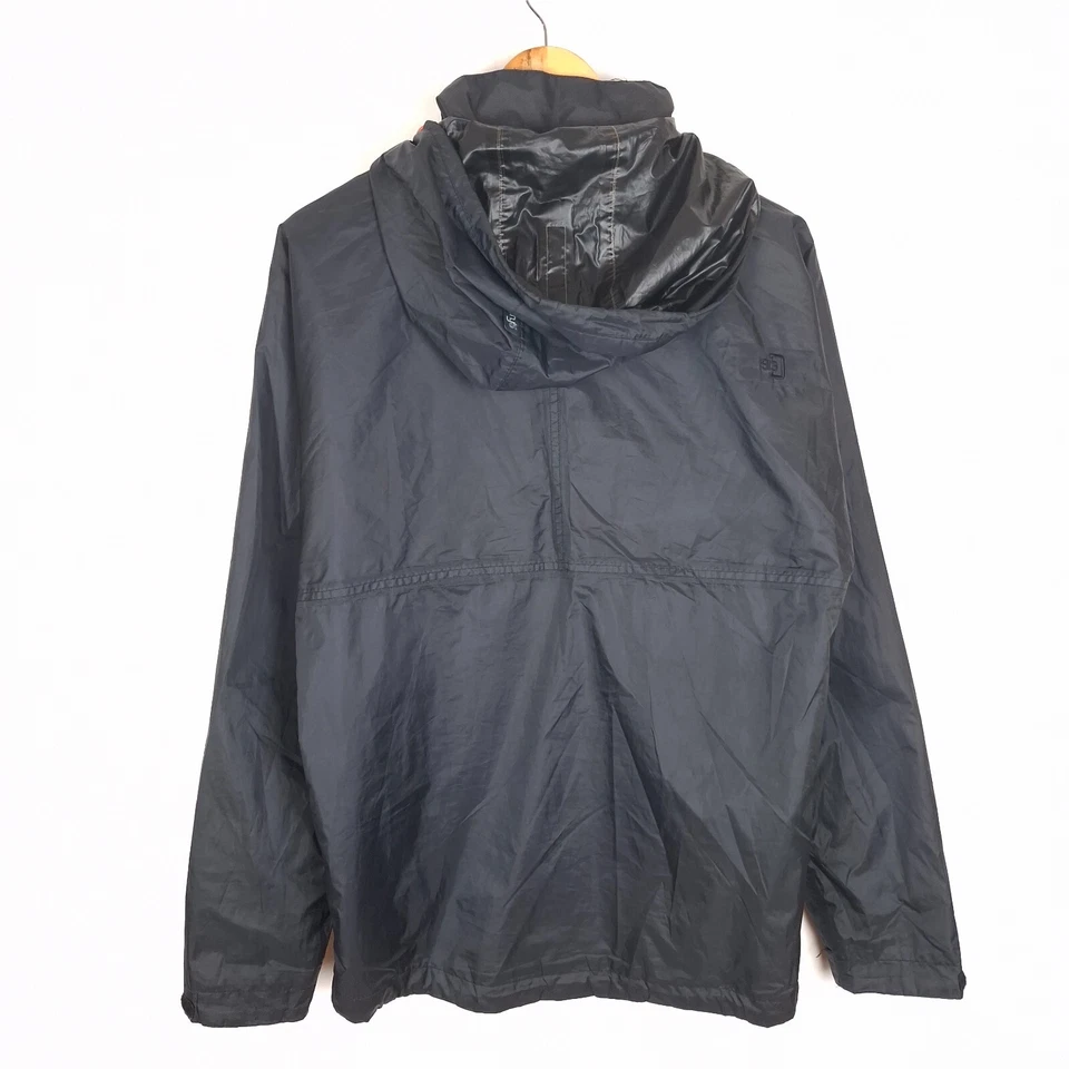 Chaqueta Hombre DIDRIKSONS STORM SYSTEM Talla S Impermeable Transpirable Gris Con Capucha Foto 2 de 4