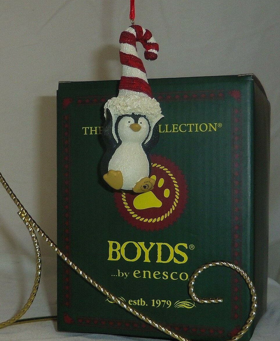 Paddy Peppermint Boyds Bearstone Penguin 3.5
