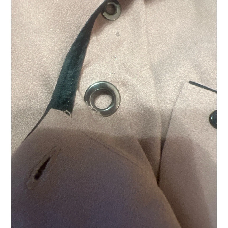 Vestido Camisa Belstaff Rubor Corbata Hecho en Italia Talla 44 (Mediano 8) Foto 4 de 4