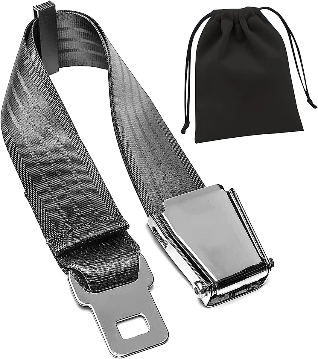 Airplane Seat Belt Extender Extension Airline/Buckle Airline Seatbelt  Adjustable