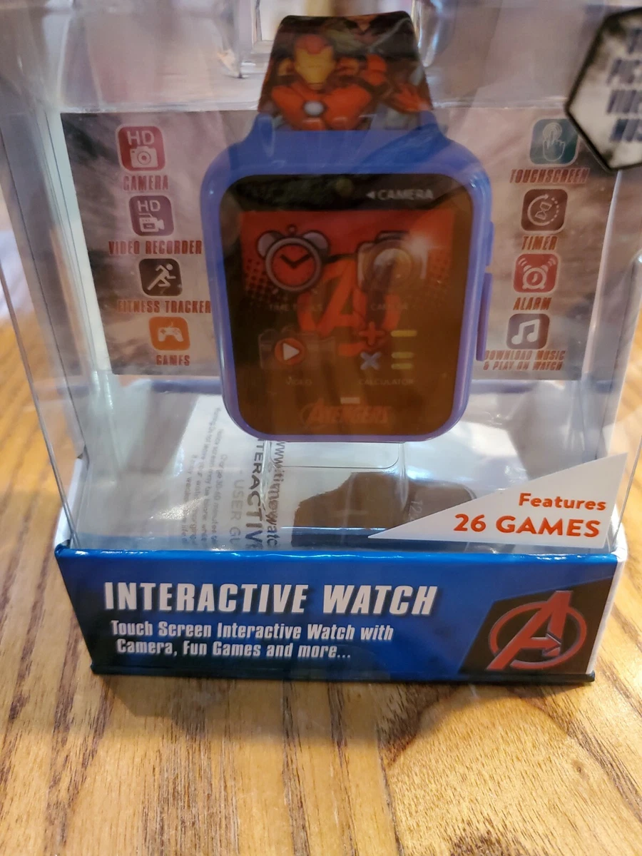 Avengers itime interactive kids smart watch 40 mm outlet