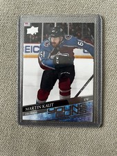 2020-21 Upper Deck Series 1 Young Guns RC 217 Martin Kaut Colorado Avalanche