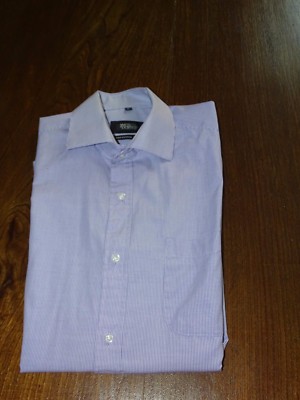 Chemise Yves Dorsay Homme - 2XL - Bleu Uni - Coton Avec Poches - Très Bon état