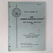 Department of the Navy Basic Automotive Maintenance and Repair Text Manual Exam