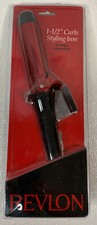 Revlon Model RV-013C 1-1/2  Curles Styling Iron For Large Loose Curles