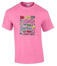 No One is in Charge of your Happiness But You Be A Sassy Chick Peace T-Shirt