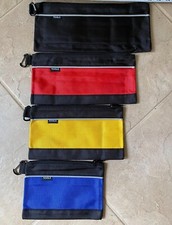 4 Pack Tool Pouch, Small Tool Bag with Zipper, 1680D Oxford Waterproof